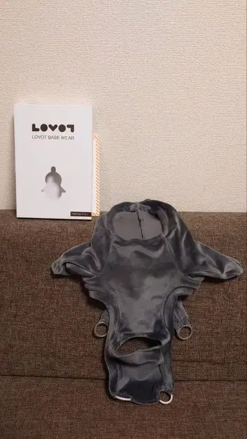 라보 LOVOT 벨로아 티셔츠 그래파이트