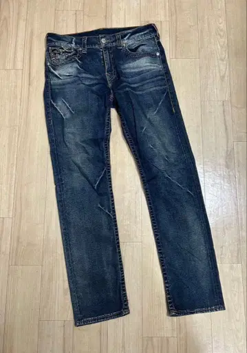 레어 트루 릴리전 데님 팬츠