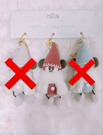 빨간색 릴린린 봉제 인형 참