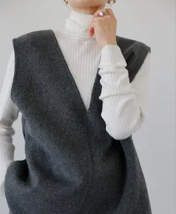 Na.e Silky Touch 터틀 니트 리브 터틀니트