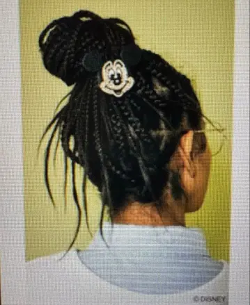 Disney moussy 미키 헤어 귀걸이 미사용 새상품