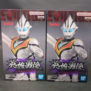 울트라맨 티가 영웅 용상 이블 티가 피규어 2점