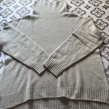 cinq 그레이 캐시미어 니트 긴팔