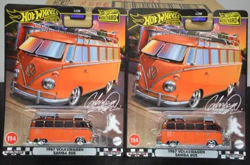 핫휠 1967 폭스바겐 삼바버스 2대 세트 미개봉