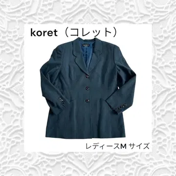 koret (코렛) 텐셀 울 혼방 테일러드 자켓 수트 정장 자켓
