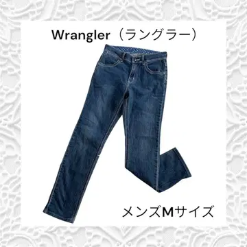 Wrangler (랭글러) 에드윈 디자인 스트레이트 버튼 데님 팬츠
