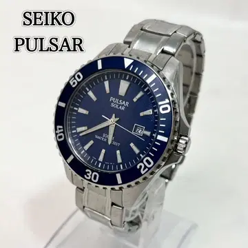 [ 작동 ] SEIKO PULSAR AS32-X003 솔라 손목시계