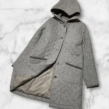 새상품급 브룩스브라더스 퀼팅 코트 울 MOON사 코듀로이