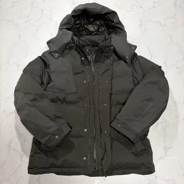 유니클로 질 샌더 +J 콜라보 다운 자켓 카키 L