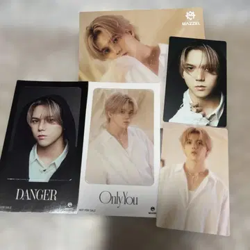 MAZZEL 런 Only You 트레이딩 카드 아나자켓 IC 카드 스티커