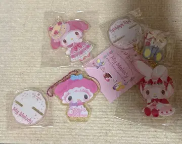 마이멜로디 아크릴 키링 아크릴 스탠드 케이크 생일