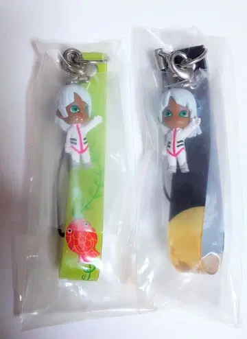 턴에이 건담 롤랑 푸푸푸 스트랩 2종 미개봉 2점 세트