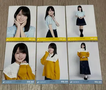 노기자카46 브로마이드 카키 하루카 쿠보 시오리 졸업 콘서트 6종 컴프