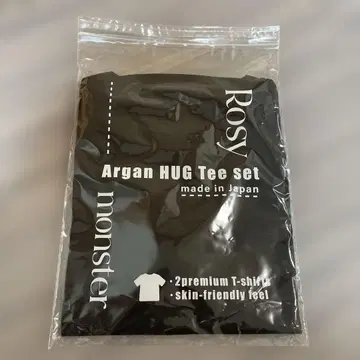 로지몬스터 argan hug tee 반팔 블랙