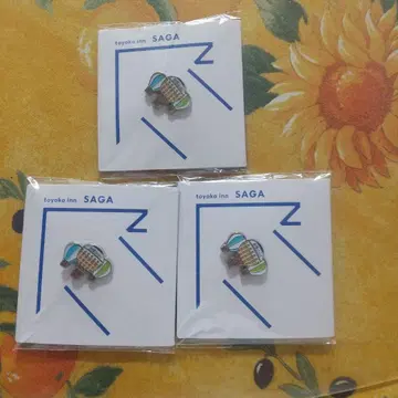 토요코 INN 사가역 남쪽 출구 핀 배지 3개 세트