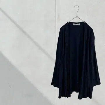 3723 [ 에프데 ] 가디건 7부 소매 17호 빅 사이즈 넉넉한 네이비