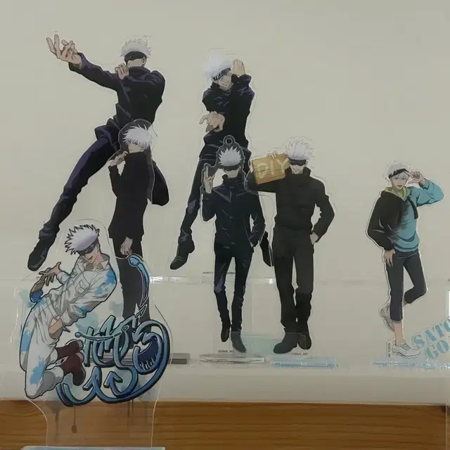 주술회전 고죠 사토루 아크릴 스탠드 두개씩 1.0