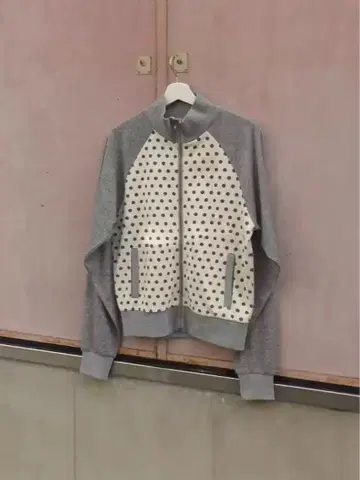 도트 디자인 집업 자켓 y2k 그런지 archive