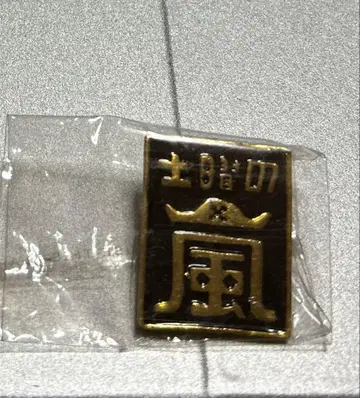 아라시 토요일의 아라시 핀 배지 블랙