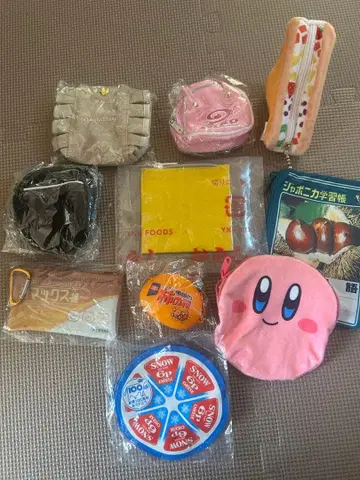 가챠가챠 파우치 동전 지갑 등 10점