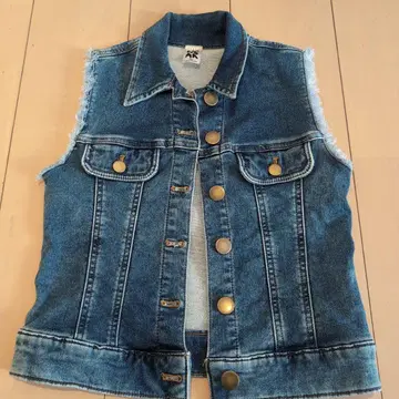 ZUMBA 데님 베스트 XS