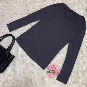 컨디션 최상 캘빈클라인 진 긴팔T셔츠 그레이 심플 M사이즈