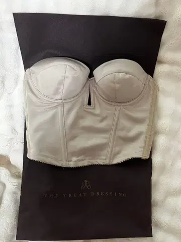 THE TREAT DRESSING 숏 뷔스티에 D65 베이지