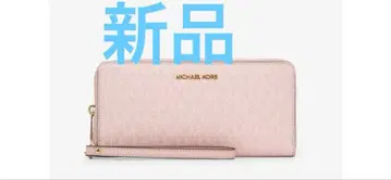 MICHAEL KORS 핑크 장지갑