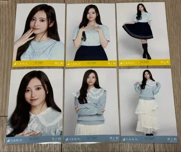 노기자카46 생사진 이노우에 나기 쿠보 시오리 졸업 콘서트 6종 컴프