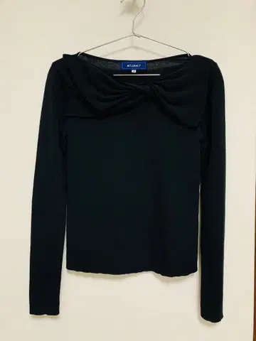 M's Gracy 블랙 긴팔 티셔츠 S