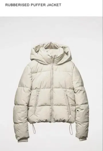 ZARA 러버 퍼프 자켓 S 사이즈