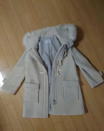 STUDIOUS 퍼 달린 더플 코트 사이즈 1