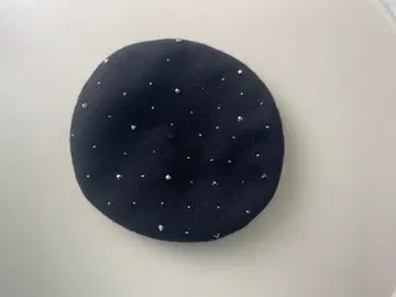 William Sharp 블랙 울 베레모