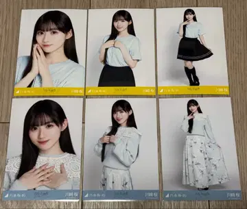 노기자카46 브로마이드 카와사키 벚꽃 쿠보 시오리 졸업 콘서트 6종 컴프