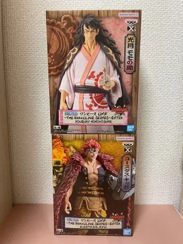 원피스 DXF 코즈키 모노노스케 유스타스 키즈 피규어 2종 세트