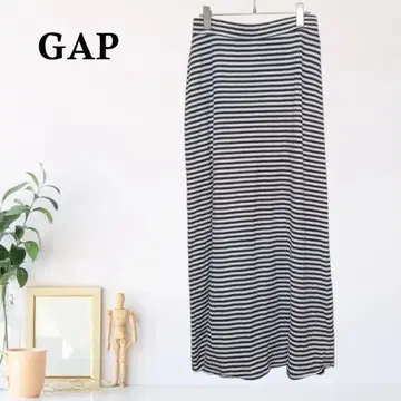 zB862 [ S ] GAP 허리밴딩 릴랙스 니트 스커트 캐주얼