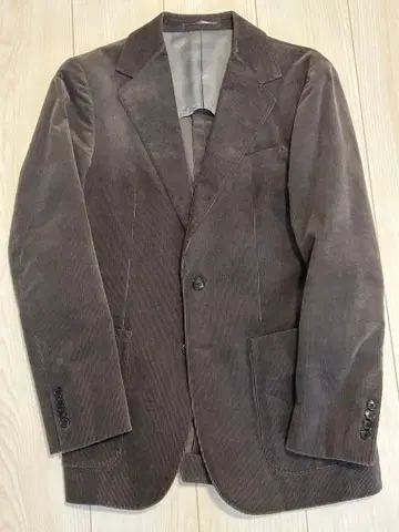 EDIFICE 브라운 코듀로이 블레이저