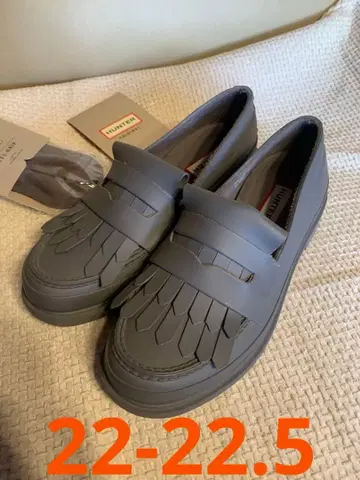 새상품급 헌터 레인 로퍼 UK3