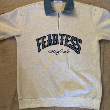 NOWLE 그레이 맨투맨 트레이닝복