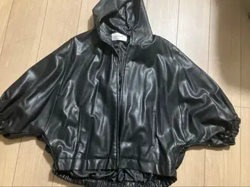 마차트 에코 가죽 블루종