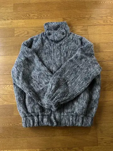 [ SERACE ] 루즈 샤기 숏 블루종