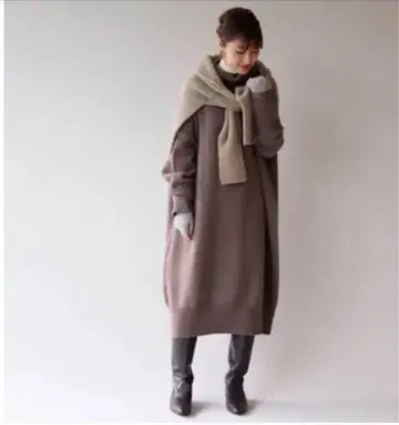 IENA 별주 ALDERNEY 알다니 니트 원피스