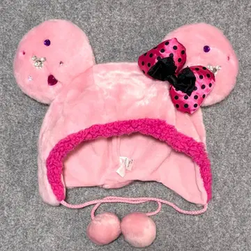 디즈니 미니 팬캡 핑크