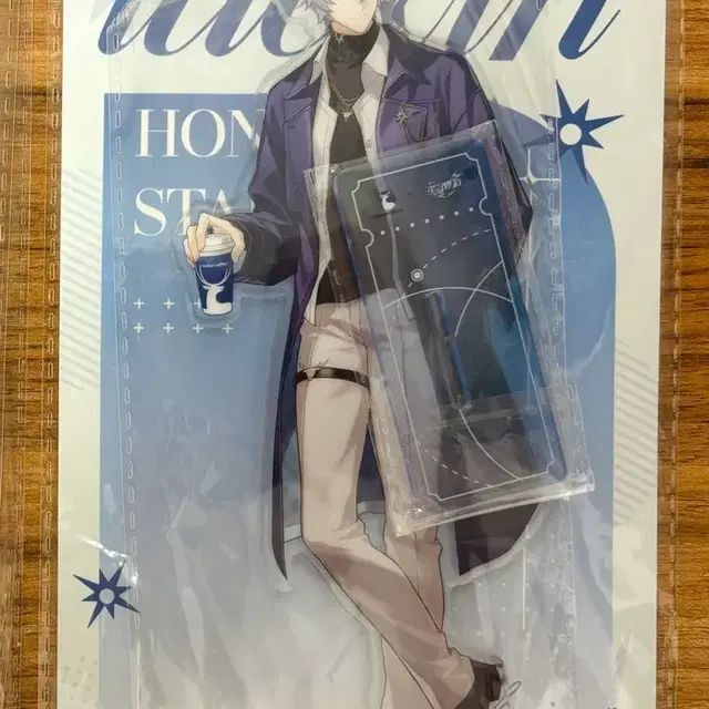 미개봉) 붕괴 스타레일 루이싱 공식 커피 콜라보 파이논 아크릴 스탠드