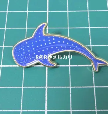 만박 EXPO2025 카타르관 핀 배지 상어 카타르 파빌리온