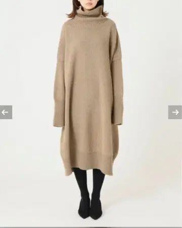 IENA 별주 ALDERNEY 알다니 니트 원피스