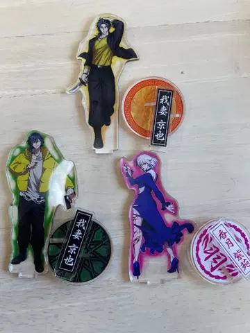 휴먼버그 대학 아크릴 스탠드 3체 세트