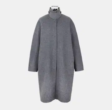 YONFA (욘파) 캐시미어 블렌드 코쿤 롱 리버 코트 그레이