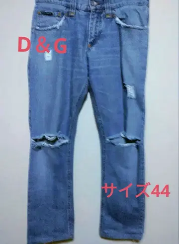 돌체앤가바나 / 이탈리아제 데미지 진 블루 44