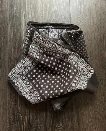 Engineered Garments Bandana Scarf black